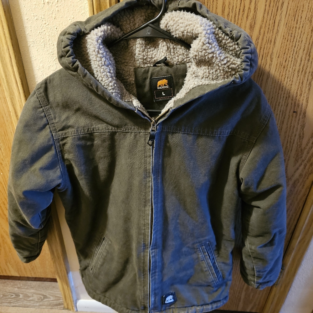 Berne Sherpa-Lined Youth Jacket